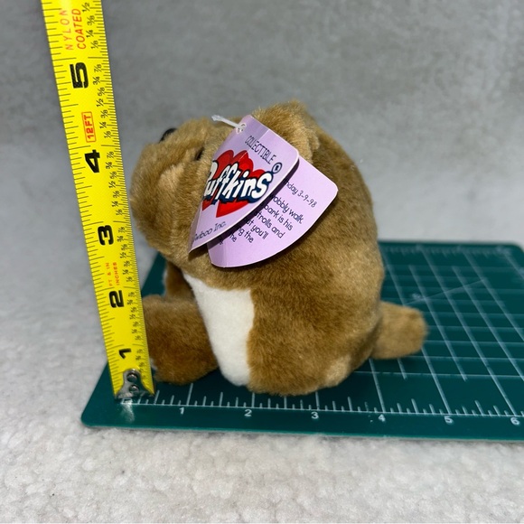 Puffkins Mini Collection 4.5" dog plush #6654 Bosley 1998 - Picture 7 of 12